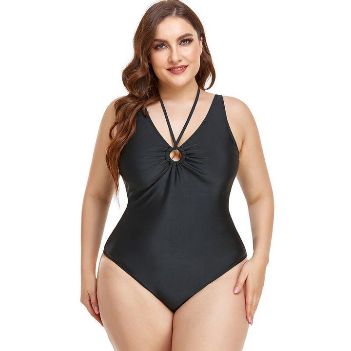 Damen Eleganter Einteiler mit raffiniertem Ringdetail Drune