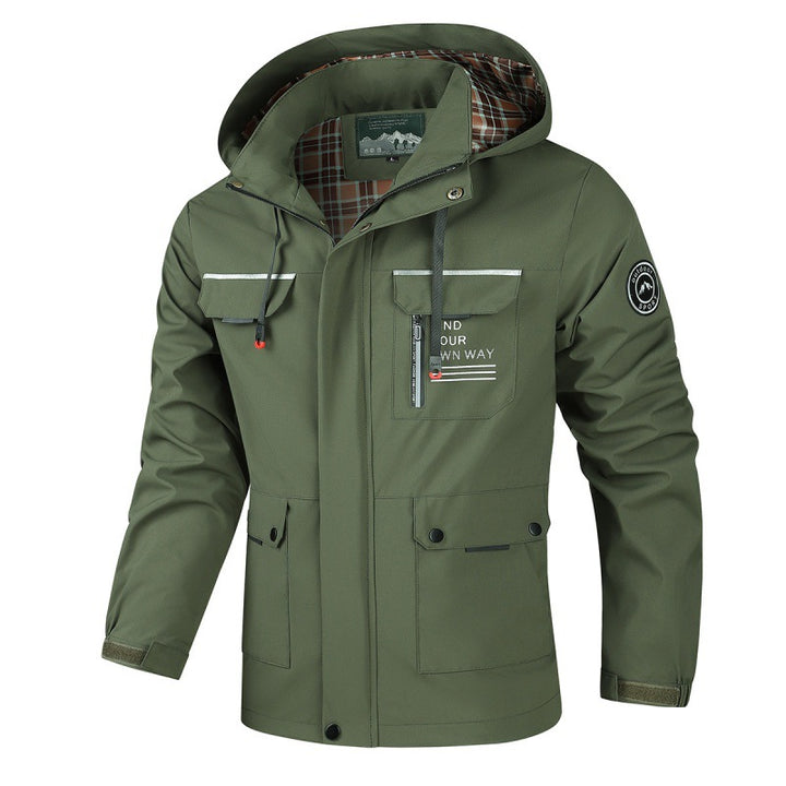 Herren Wetterfeste Allwetterjacke Drune