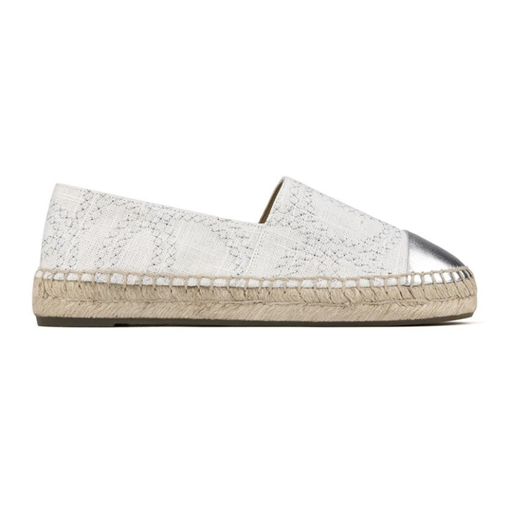 Damen Stylische Espadrille Slip-On Schuhe Drune