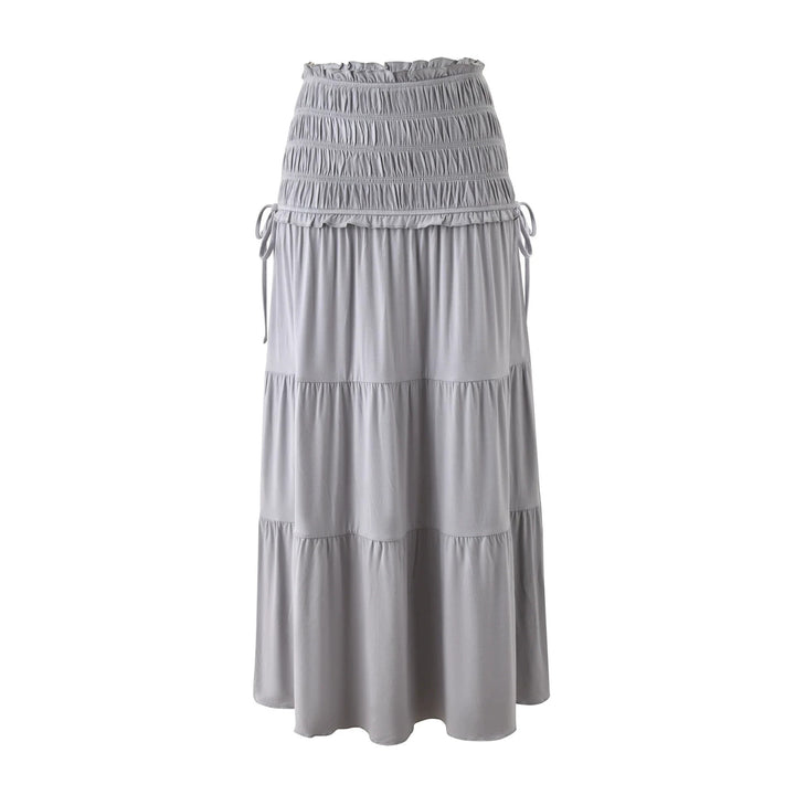 Damen Elegantes Wickeloberteil und maxirock Drune
