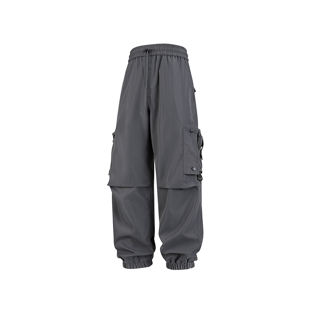 Herren Weite Technical‑Cargo‑Jogger mit elastischem Tunnelzugbund, Multifunktions‑Cargotaschen und verstellbaren Beinabschlüssen Drune
