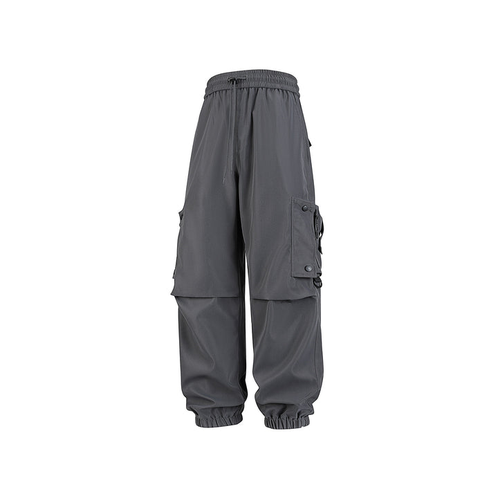 Herren Weite Technical‑Cargo‑Jogger mit elastischem Tunnelzugbund, Multifunktions‑Cargotaschen und verstellbaren Beinabschlüssen Drune