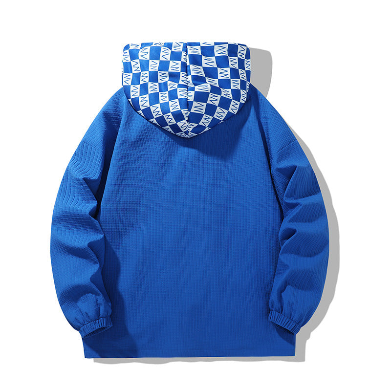 Herren Modische Übergangsjacke mit vielseitigem Kapuzendesign Drune
