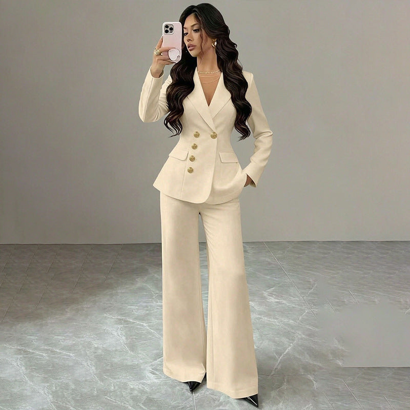 Damen Eleganter Blazer im Vintage-Stil Drune