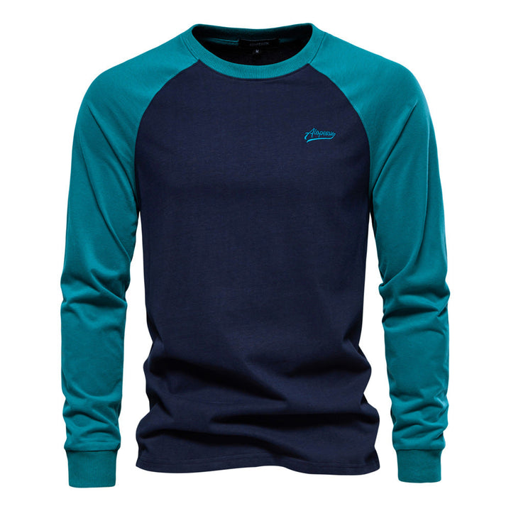 Herren Langarmshirt mit markantem Raglan-Design Drune