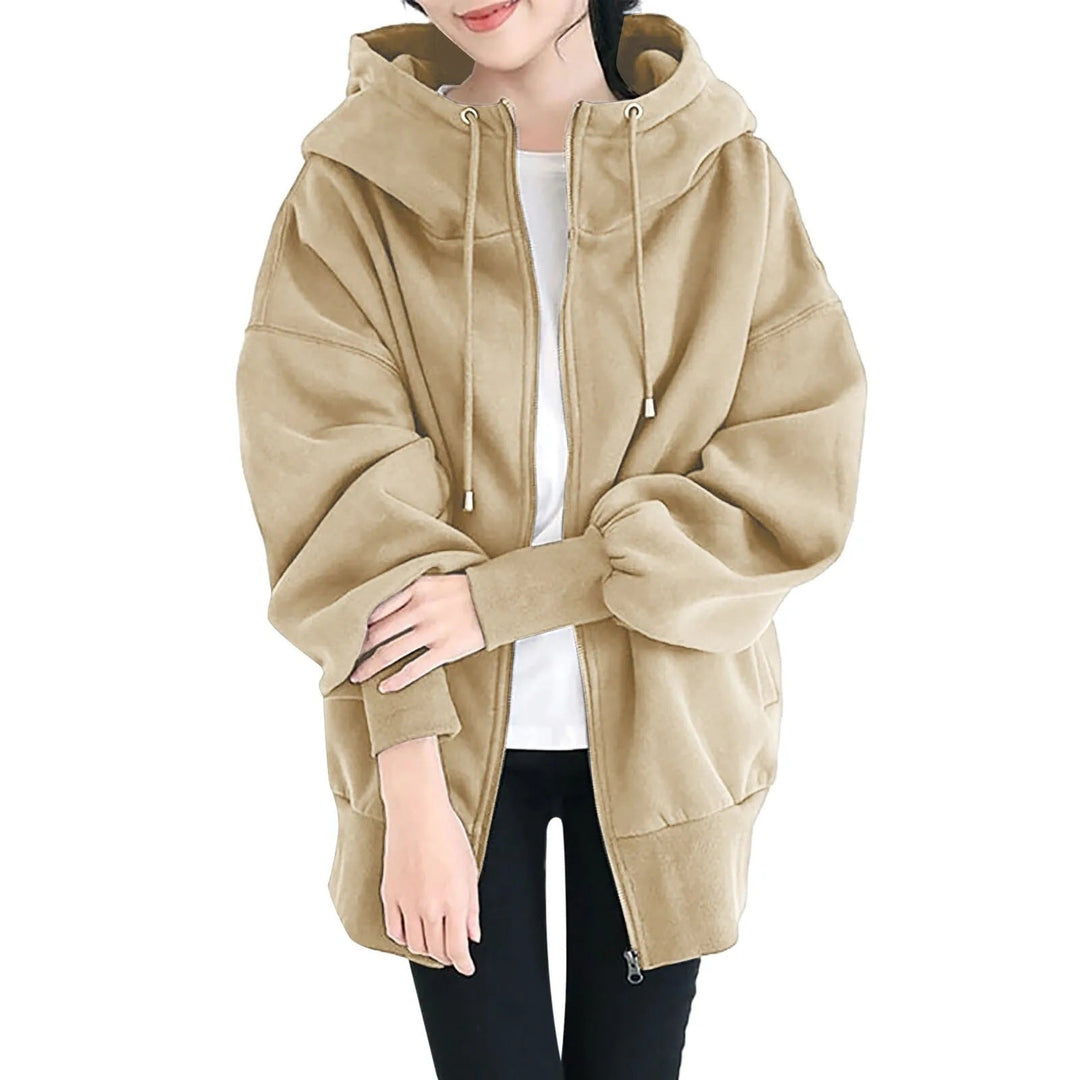 Drune | Hooded Long Zip-Up Fleece Hoodies