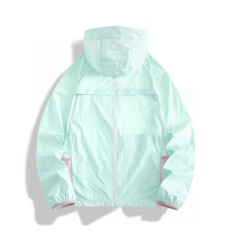 Damen Leichte Winddichte Outdoor Jacke Drune