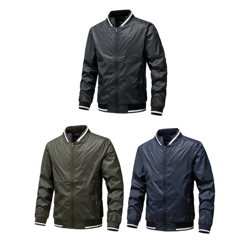Herren Elegante und sportliche Bomberjacke Drune