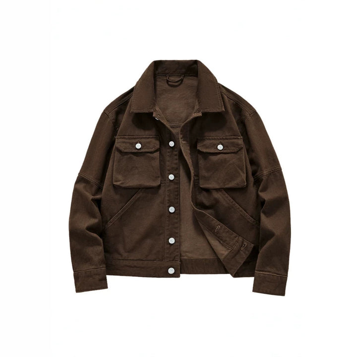 Herren Stylische Utility-Jacke Drune