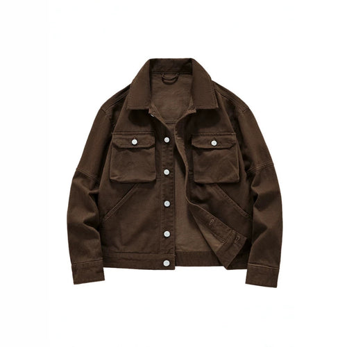 Herren Stylische Utility-Jacke Drune