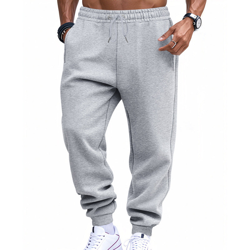 Herren bequeme Jogginghose mit elastischem Bund und praktischen Seitentaschen Drune