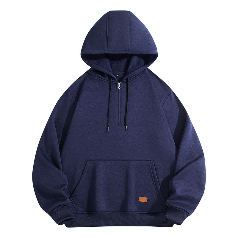 Herren Sportlicher Kapuzenpullover mit Reißverschluss Drune