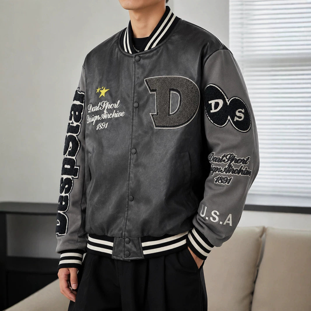 Herren Modische Steppjacke mit sportlichem Design Drune
