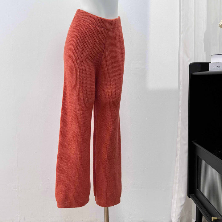 Damen weite Strickhose Drune