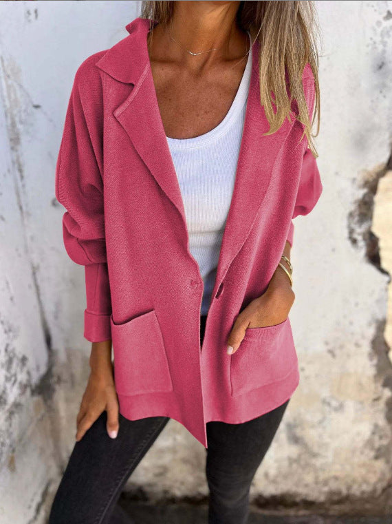 Damen modische Oversized Blazer Drune