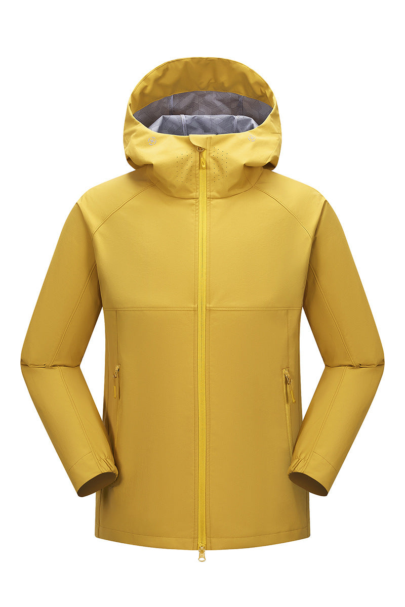 Herren Wetterfeste Softshelljacke mit Atmungsaktivem Futter