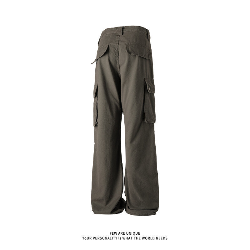 Herren Cargo-Hose mit seitlichen Taschen und bequemer Passform Drune