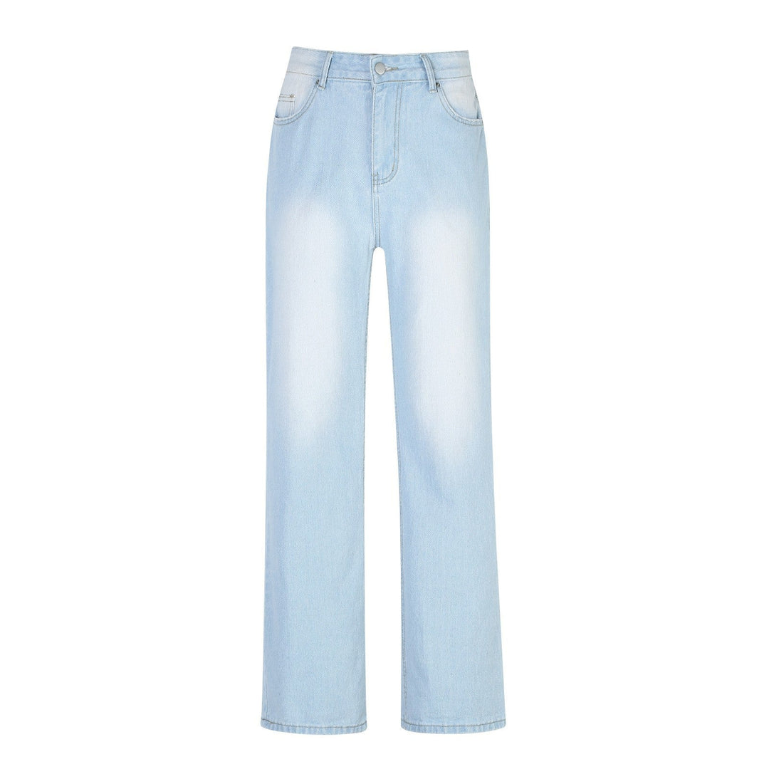Drune | Weites Bein Flared Hohe Taille Denim Jeans