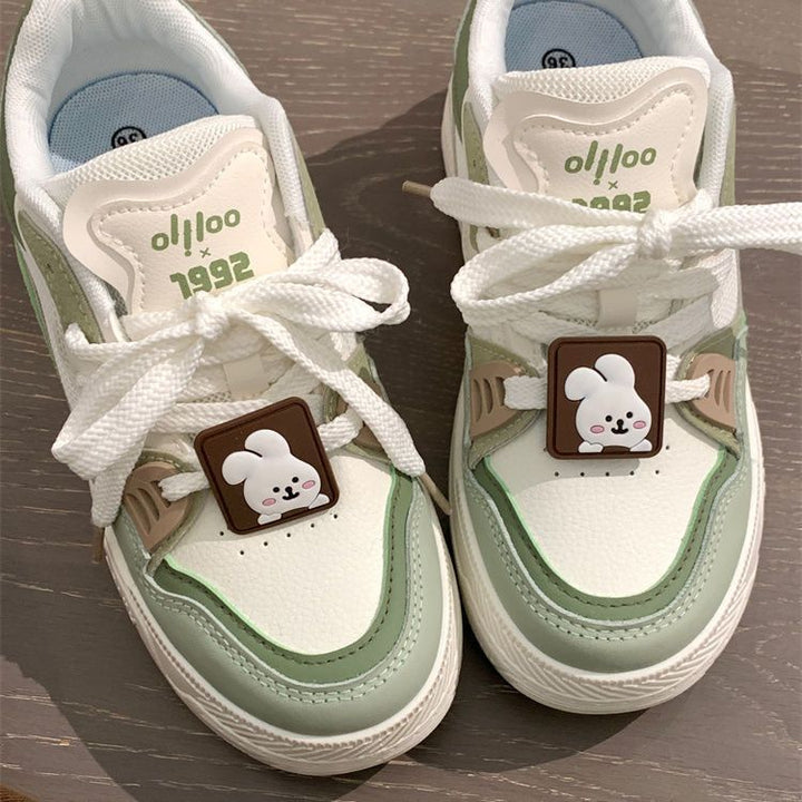 Damen Sneakers mit einzigartigen Tierapplikationen und atmungsaktiver Sohle Drune