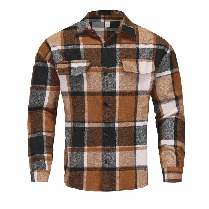 Herren Flanellhemd Drune