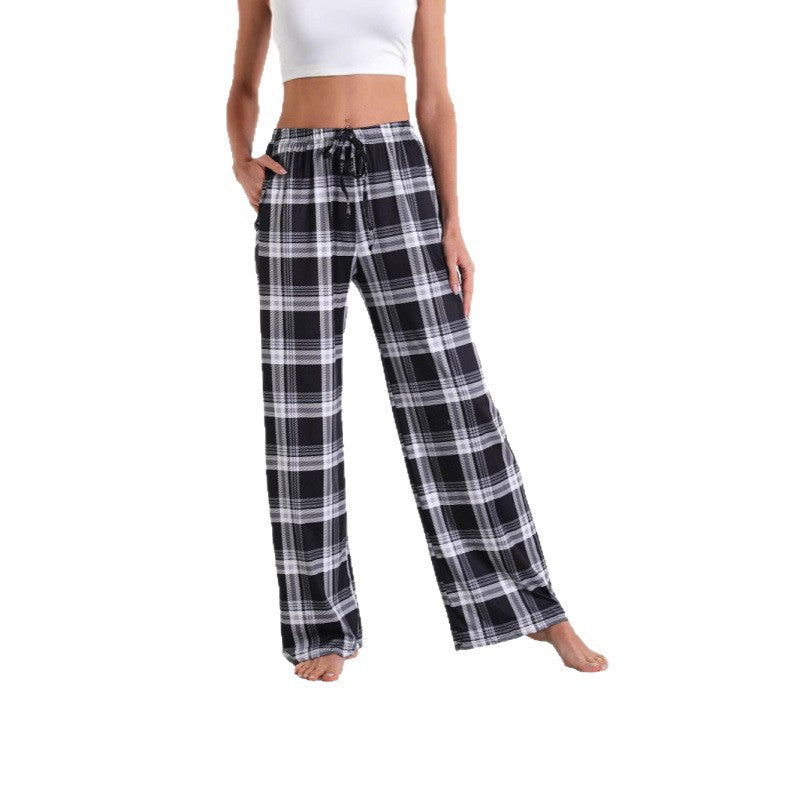 Damen Elegante und bequeme Palazzohose Drune