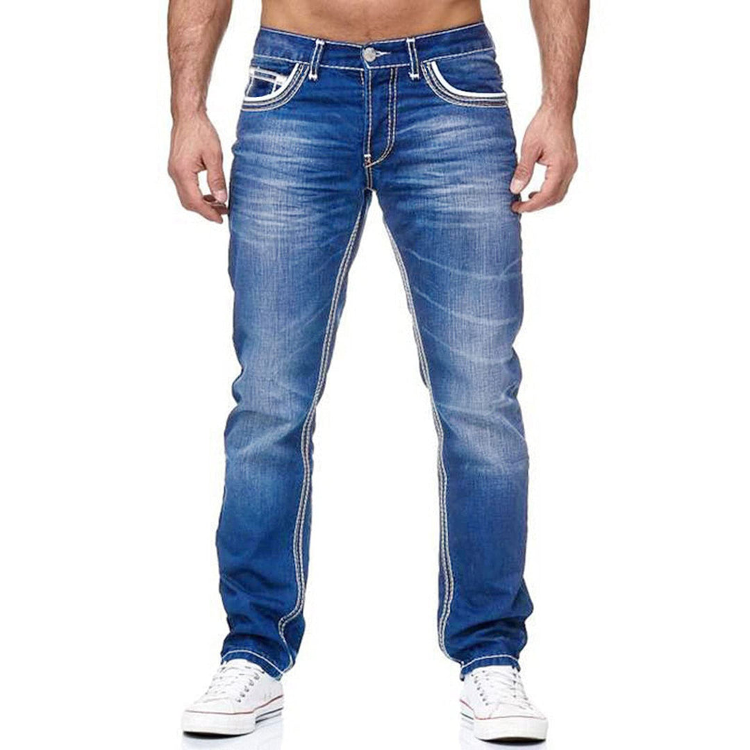 Herren Used-Style Jeans Drune