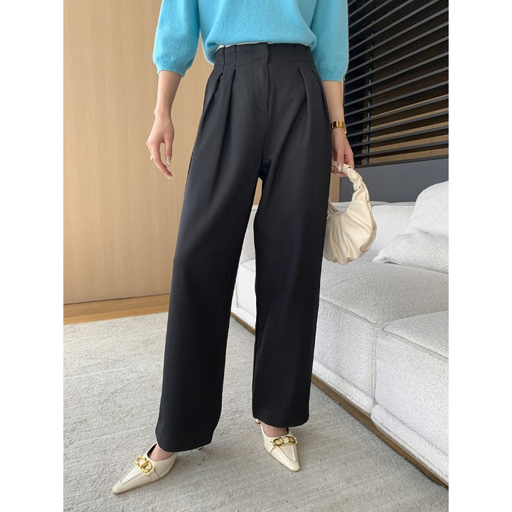 Damen eleganter und bequemer Langmantel mit weit geschnittenem Design Drune