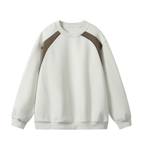 Unisex Oversize Sweatshirt mit Kontrast‑Schulterpanele Drune