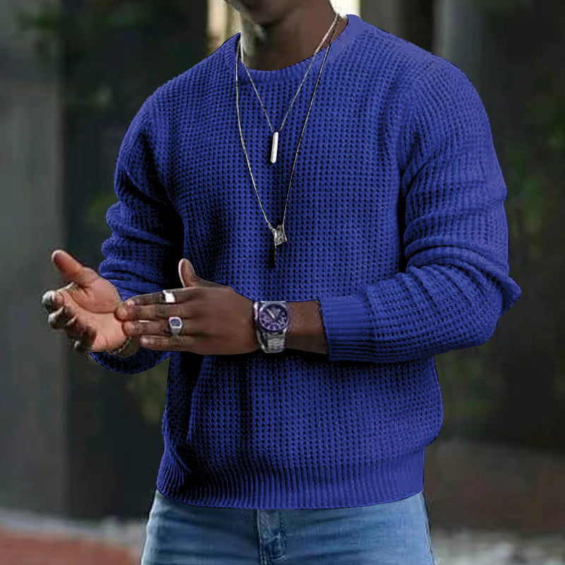 Herren Strukturierter Pullover Drune