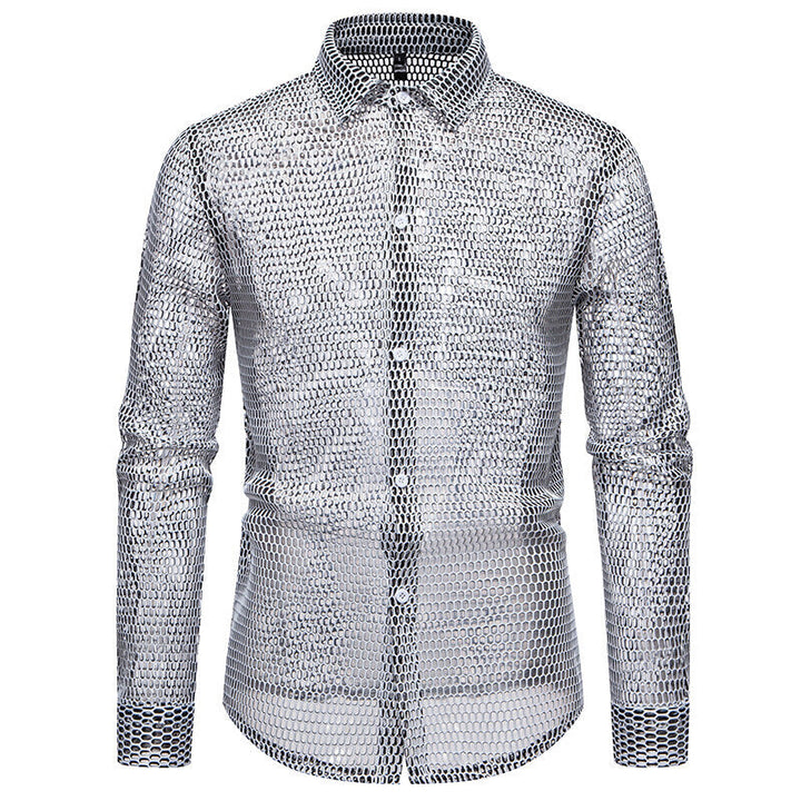 Herren Mesh-Hemd aus hochwertigem Material mit innovativem Design Drune