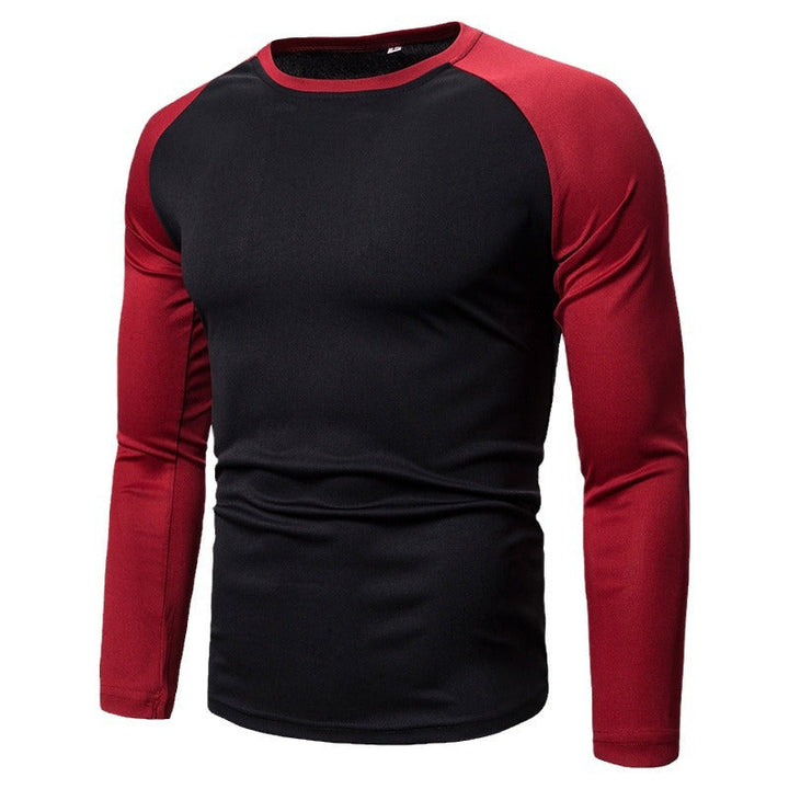Herren Sportliches Langarm-T-Shirt mit atmungsaktivem Funktionsmaterial Drune