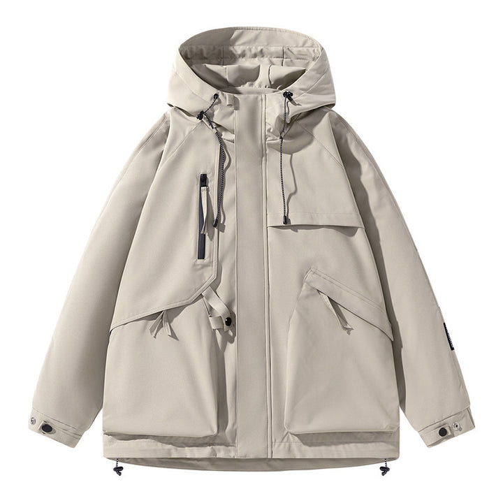 Herren Technische Wasserfestes Outdoor-Jacke Drune