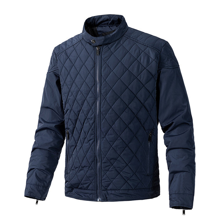 Herren Steppjacke mit hohem Kragen und wasserdichter Ausstattung Drune