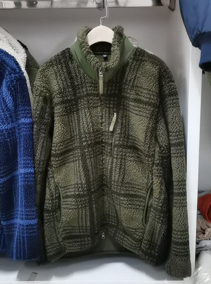 Damen Fleecejacke mit hohem Kragen und Wabenstruktur Drune