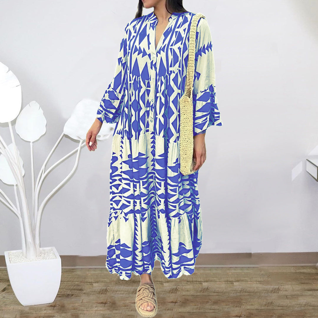 Drune | Bedrucktes Hemdkleid
