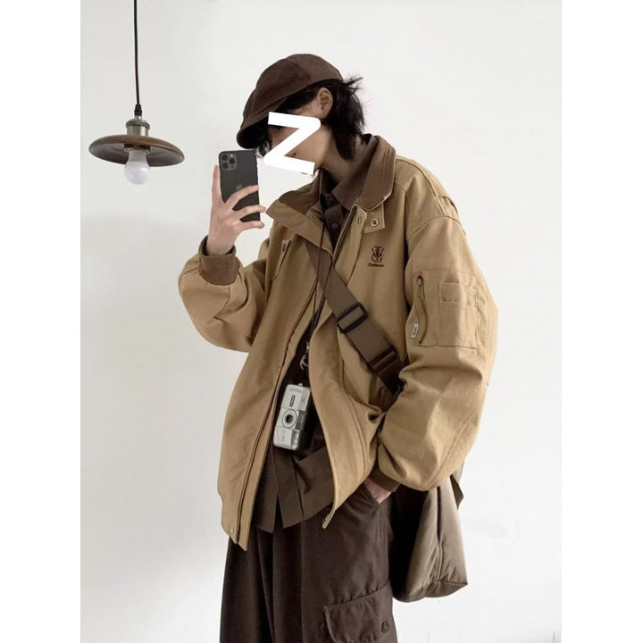 Unisex modische Utility-Jacke mit praktischen Taschen Drune