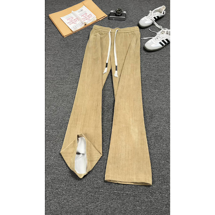 Damen Modische und weite Flared-Hose Drune