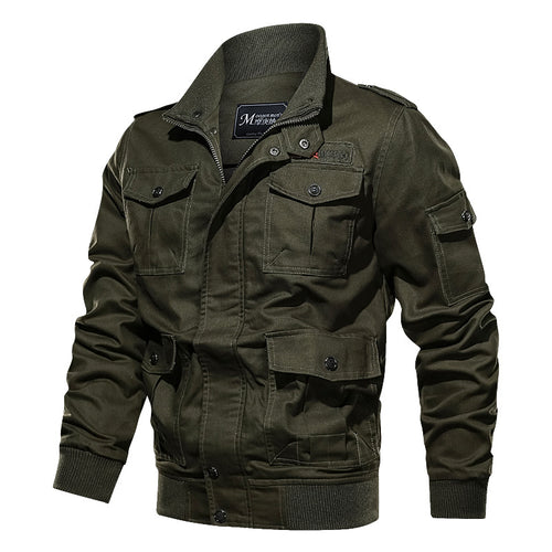 Herren nan robuste Fieldjacke mit Mehrfachtaschen, gesteppter Innenleiste und Rippbündchen Drune