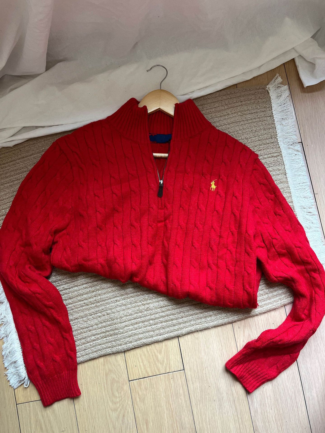 Damen Modischer Strickpullover mit Stehkragen Drune
