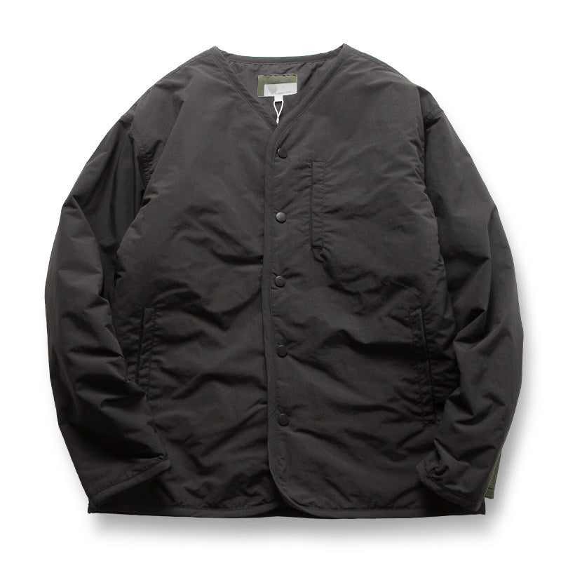 Herren Fleece-Innenjacke mit Druckknöpfen Drune
