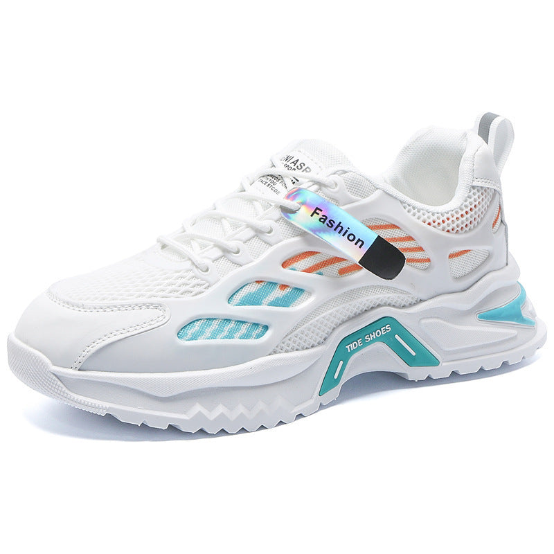 Damen Sportliche Sneakers mit atmungsaktiver Netzstruktur Drune