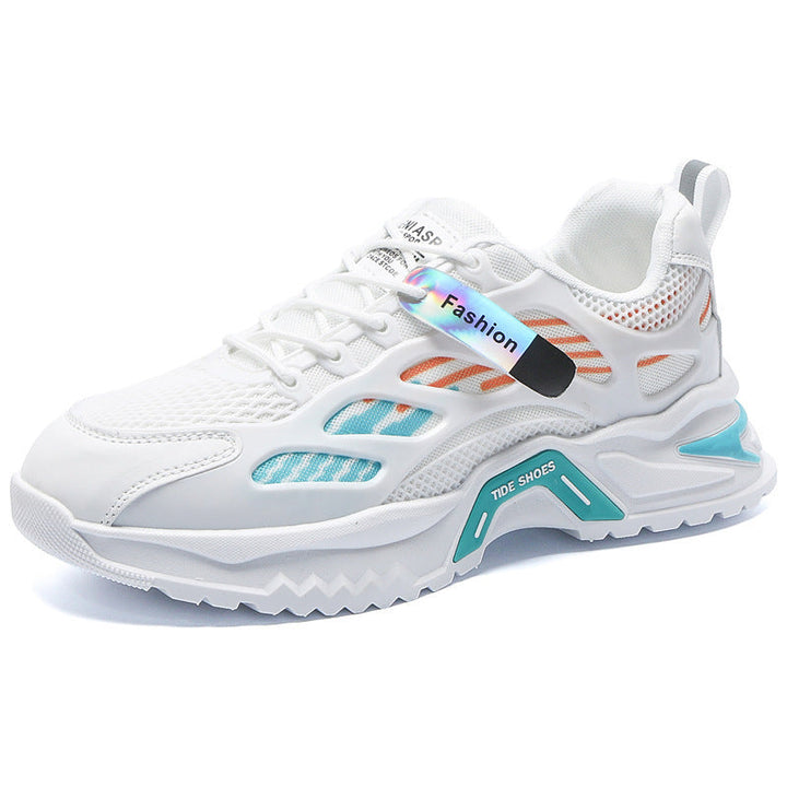 Damen Sportliche Sneakers mit atmungsaktiver Netzstruktur Drune