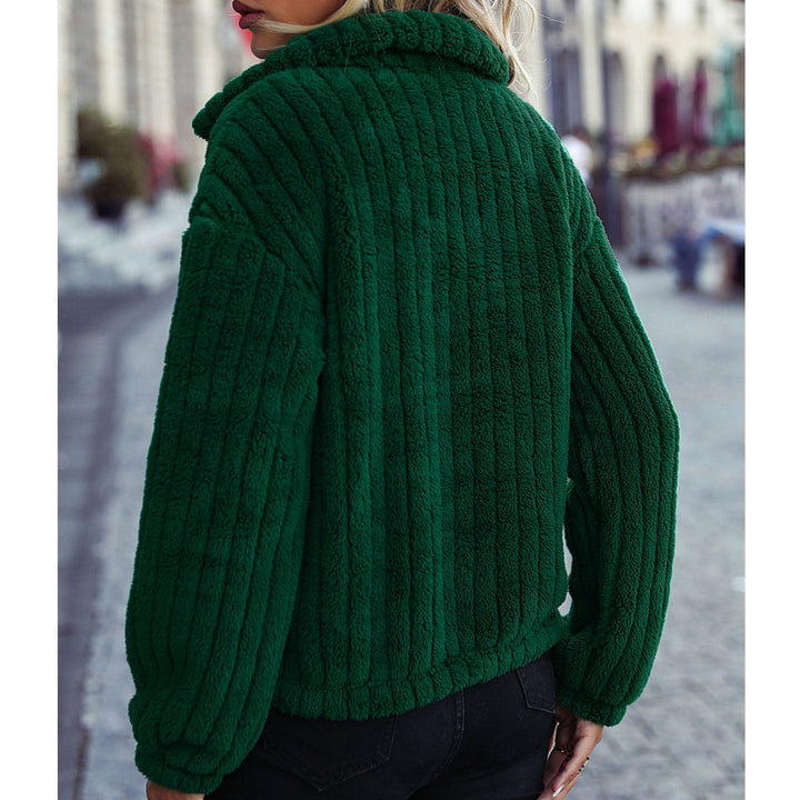Damen Fleece-Pullover im lässigen Stil Drune