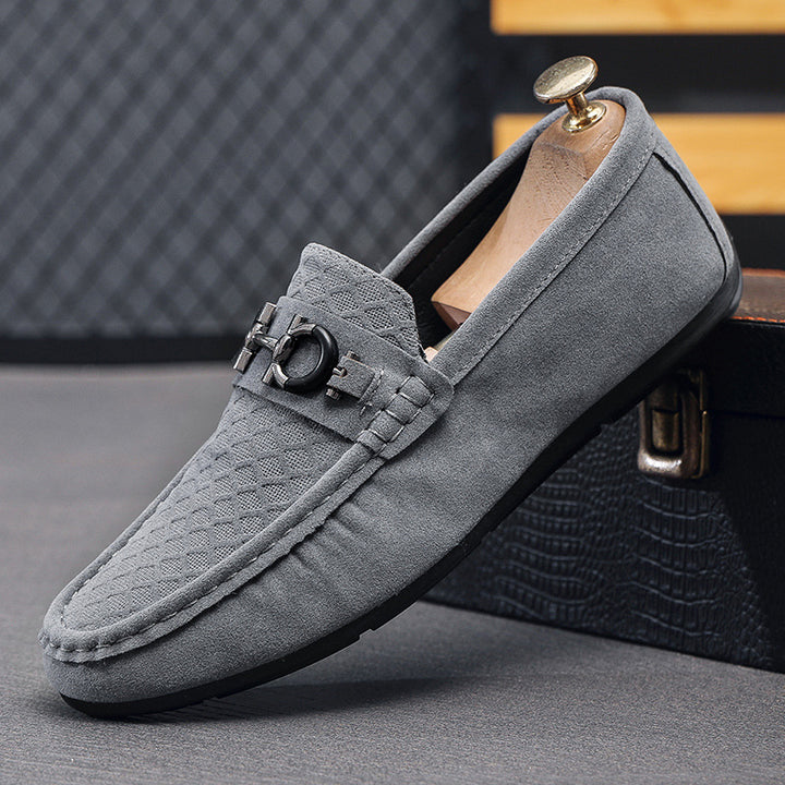 Herren Elegante Velours Mokassins Drune