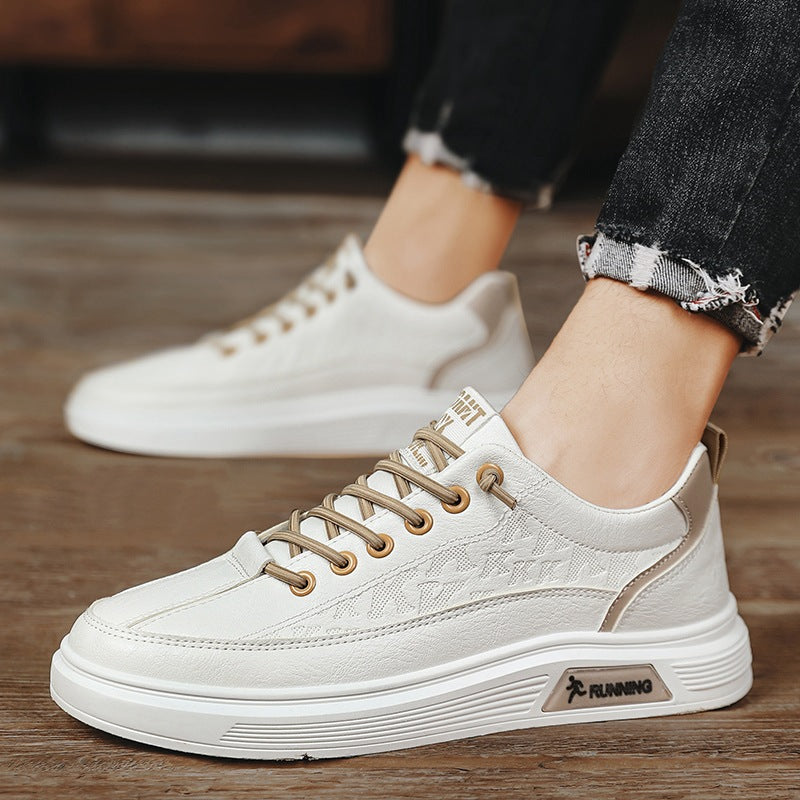 Herren Plateau-Low-Top Sneaker mit gepolstertem Komfortfußbett Drune