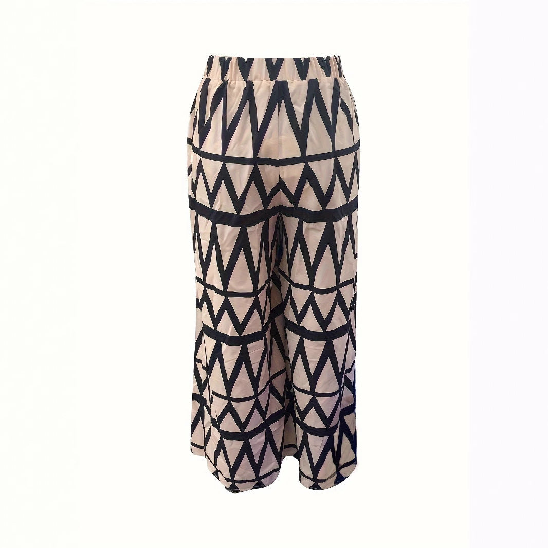 Damen Maxirock mit geometrischem Muster Drune