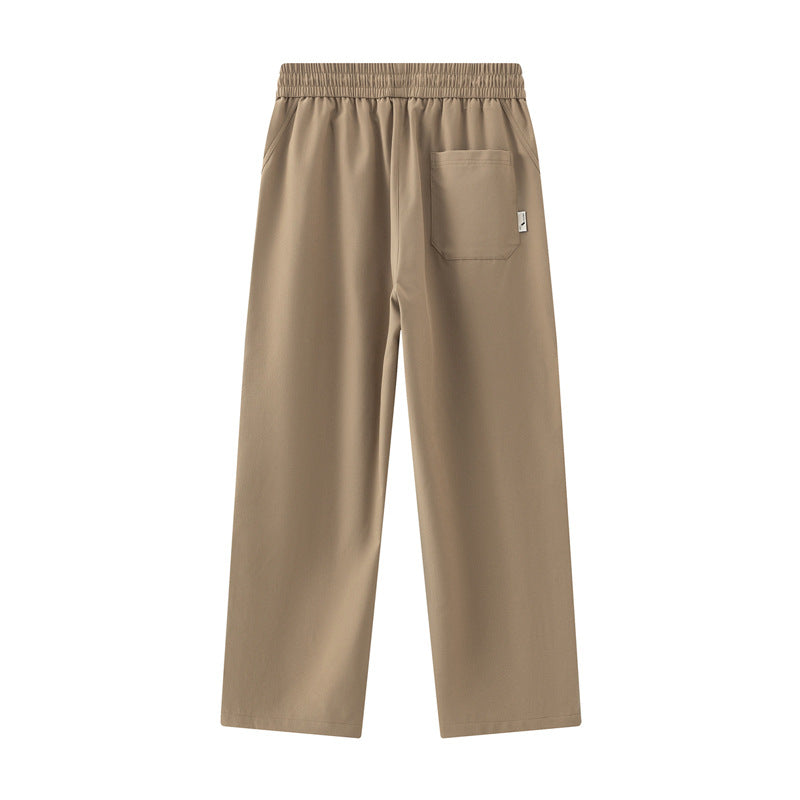 Herren Weite Relaxed-Cargo-Freizeithose mit Tunnelzugbund & Multifunktions‑Taschen Drune