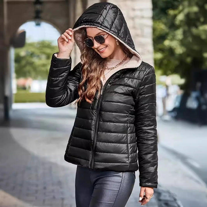 Damen Leichte und warme Daunenjacke Drune