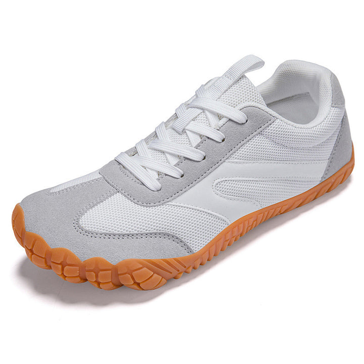 Unisex atmungsaktive Mesh-Sneaker mit Wildleder-Overlays, flexibler Profilsohle und ergonomischem Fußbett Drune