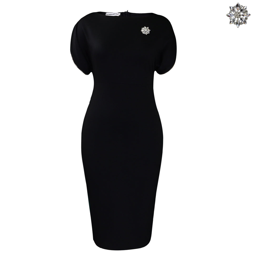 Damen figurbetontes Abendkleid Drune